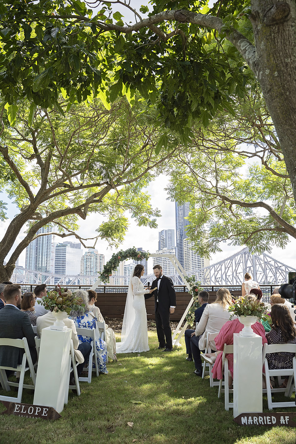 Elope Brisbane with city views - an all inclusive package for a stress-free wedding